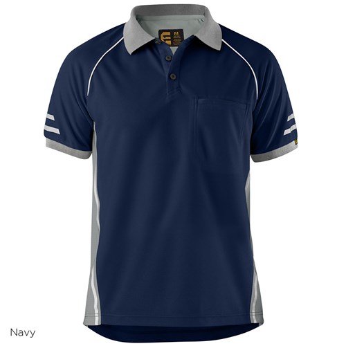 Navy Blue AEROCOOL Polo shirts