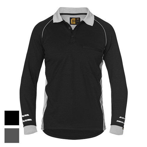 ELEVEN Workwear AEROCOOL L/S Polo Shirt