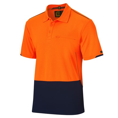 orange hi vis polo shirts