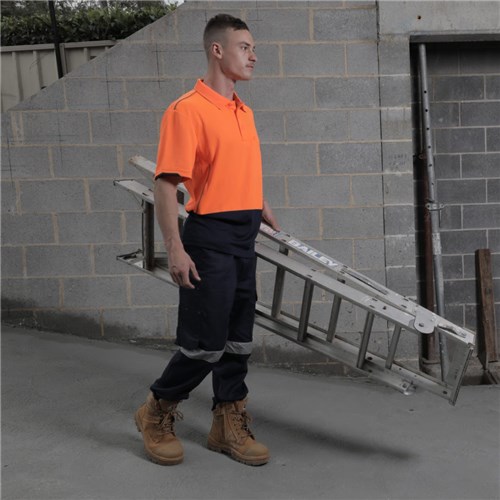 AEROCHILL Spliced Hi-Vis S/S Polo