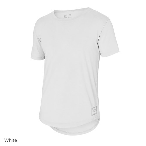 White basic short sleeve shirts