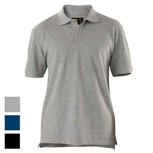 grey polo shirt workwear