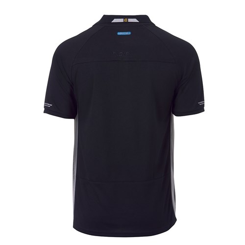 Black Aerochill Work Polo