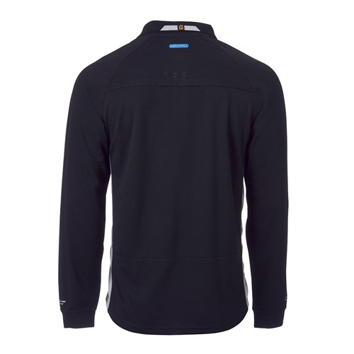 AEROCHILL Raglan Long Sleeve Polo Shirt