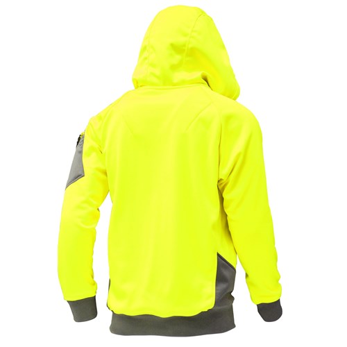 hi vis zip up hoodie