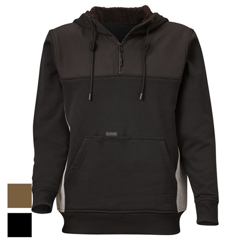 Contrast Panel Hoodie