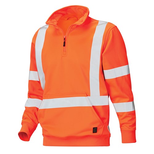 Hi Vis 1/4 Zip Pullover