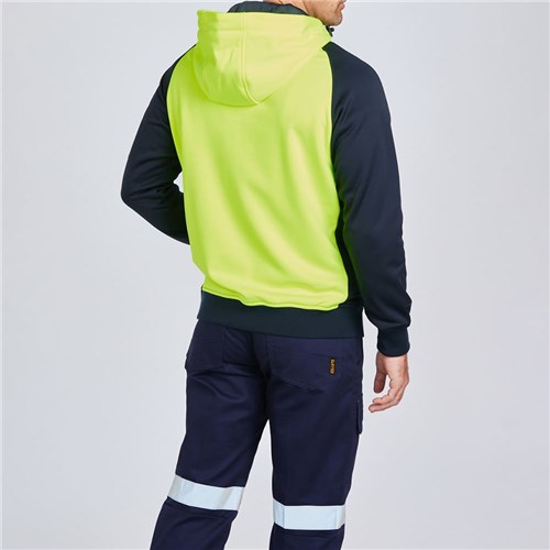 Water Resistant Hoodie - Yellow Lifestyle