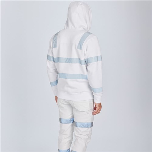 Hoodies With Reflective Tape - Rear