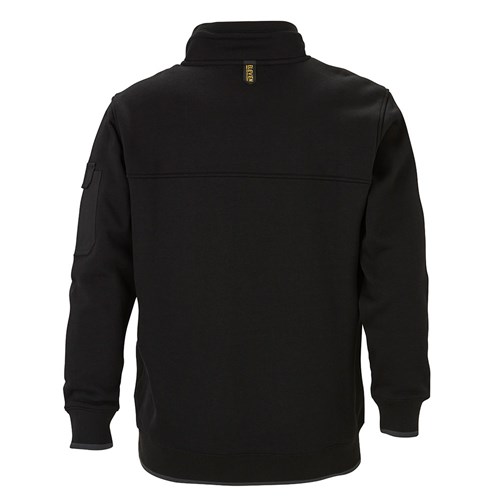 High Neck Pullover - Black