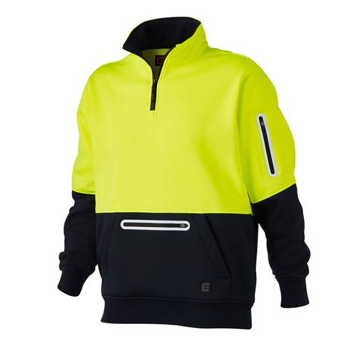Hi Vis Water Resistant Pullover - Yellow