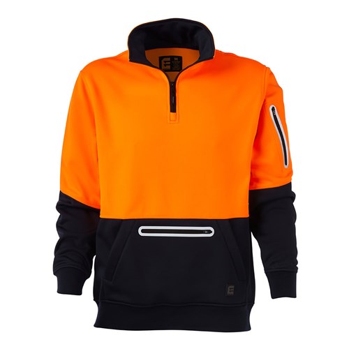 Hi Vis Water Resistant Pullover - Orange