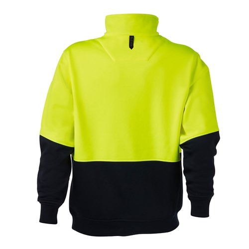 ELEVEN Workwear Hi-Vis Quarter Zip Water Repellent Pullover