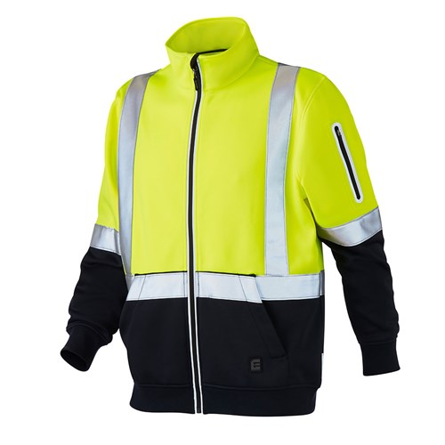 Hi Vis Full Zip Jacket - Yellow