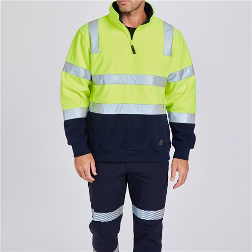 Fleece QtrZip HTape Pullover Front