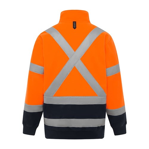 Quarter zip fleece pullover