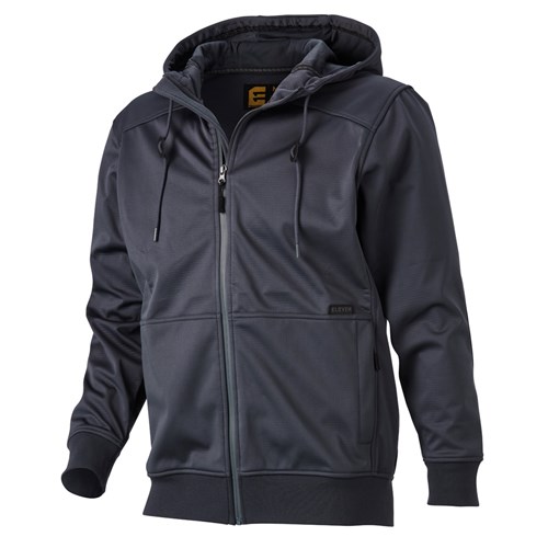 Dark Charcoal Wind Resistant Hoodie