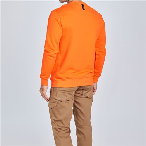 Hi Vis Crew Neck Pullover - Lifestyle Rear