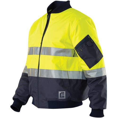 Hi vis bomber jacket yellow