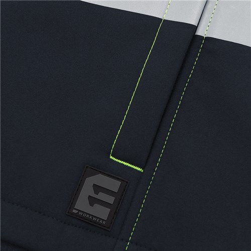 Recycled Softshell Jacket with Detachable Panels Hood