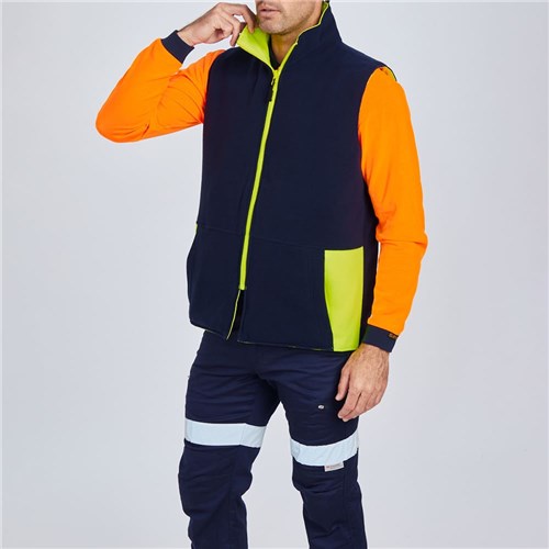 Hi Vis Reversible Vest Front