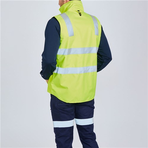 ELEVEN Workwear Hi-Vis 'Hoop' Taped Reversible Vest
