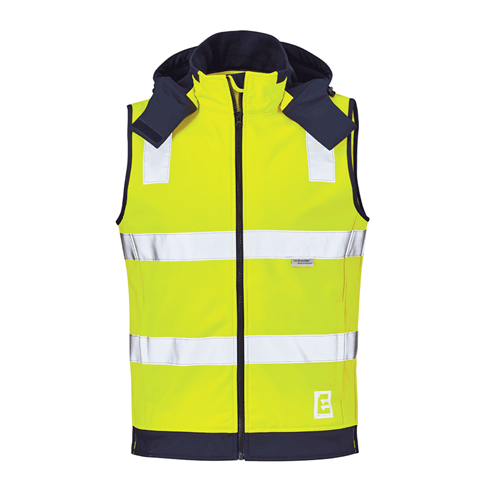 Hi Vis Taped Soft Shell Vest
