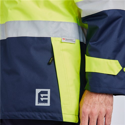 ELEVEN Workwear Waterproof 4-in-1 Jacket - Lifestyle logo
