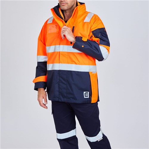 ELEVEN Workwear Waterproof 4-in-1 Jacket Style