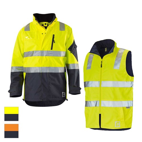 ELEVEN Workwear Waterproof 4-in-1 Jacket