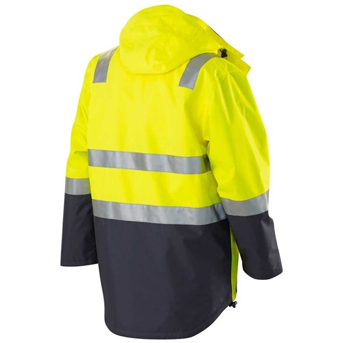 Hi-Vis 4-In-1 Taped Wet Weather Jacket