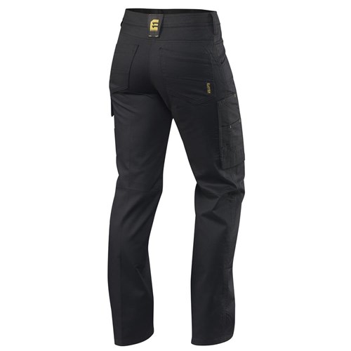 Black Ripstop Cargo Pants
