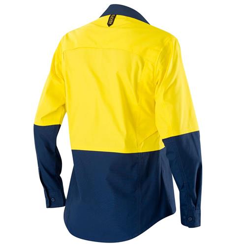 Women's AEROCOOL Hi-Vis shirt - Yellow