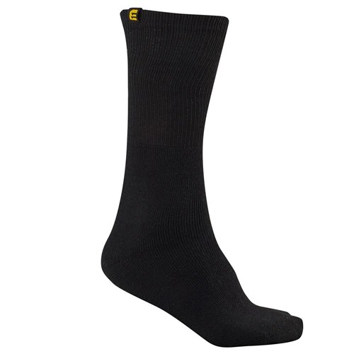 Black work socks