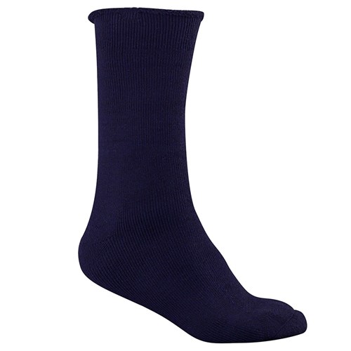 Navy bamboo socks