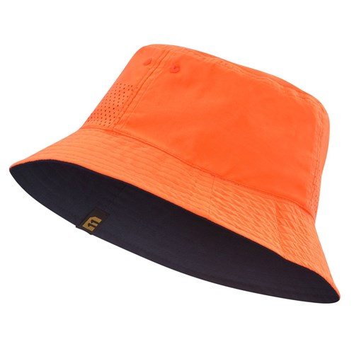 Reversable Hi-Vis Bucket Hat - Orange