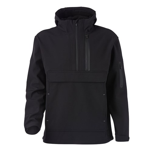 Hooded anorak jacket