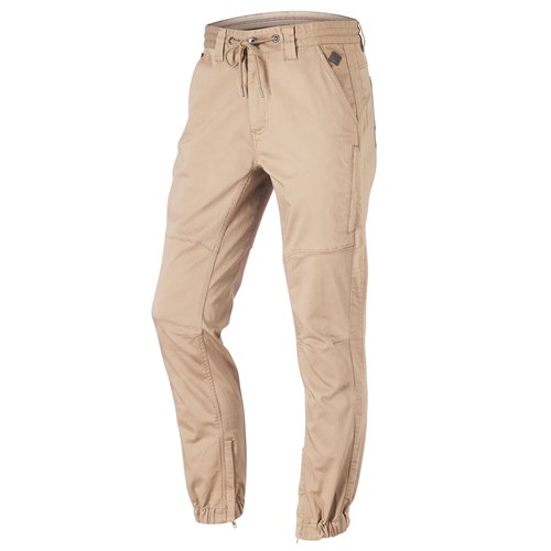 Elasticated waist cuffed work pant