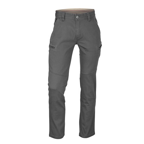 Stretch cotton twill pants for Men