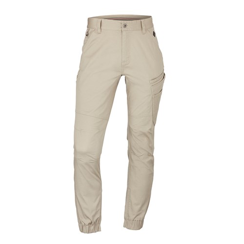 Stretch tapered fit twill cargo pant