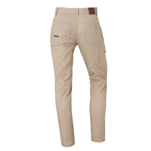 Tapered stretch work pants
