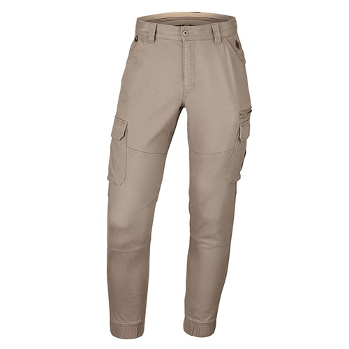 Cuffed cargo work pants