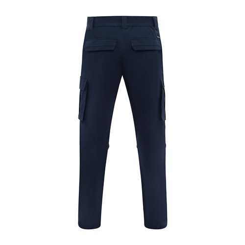 Relaxed fit cotton cargo pants for men