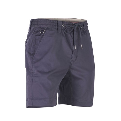 Workwear Tapered Stretch Seam Detailed Short