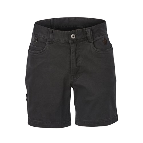 Mid Length Stretch Work Shorts - Charcoal