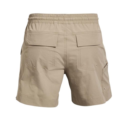 Mens Elastic Waist Work Shorts