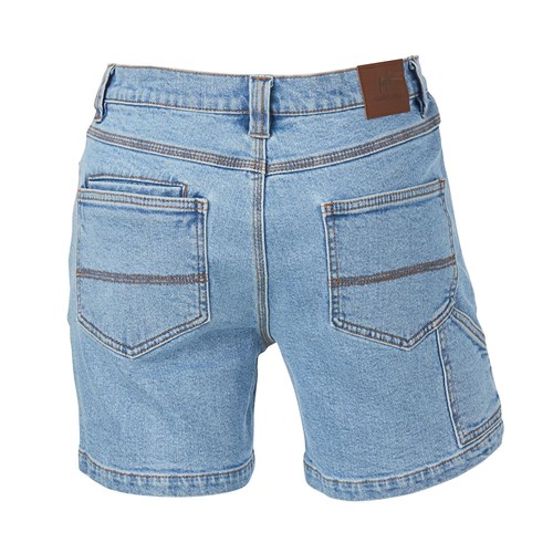 Denim Stretch Work Short