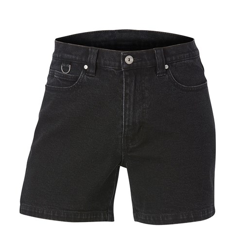 Denim Stretch Short - Black