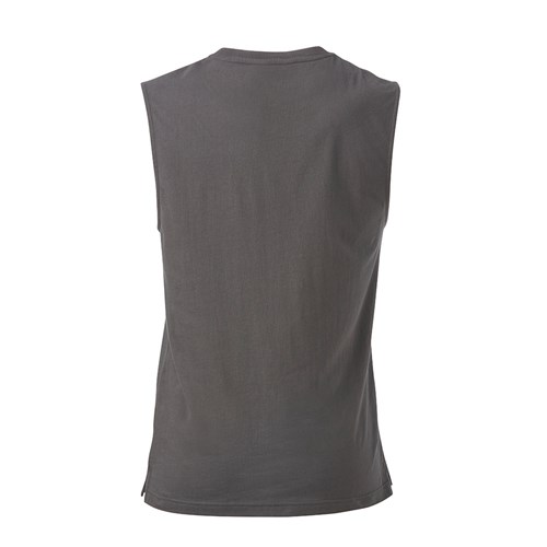 Charcoal sleeveless t shirt