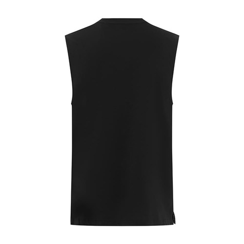 Black sleeveless t shirt